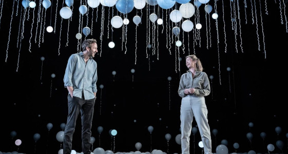 Constellations photo with Anna Maxwell Martin and Chris O'Dowd